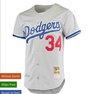 Mitchell and Ness Authentic Dodgers Jersey